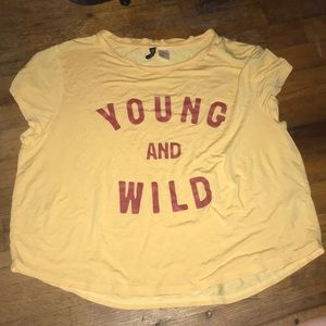 Young and Wild Tee